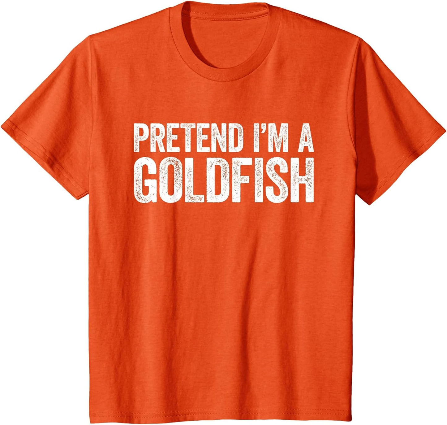 Pretend I'm A Goldfish Shirt Matching Goldfish Costume