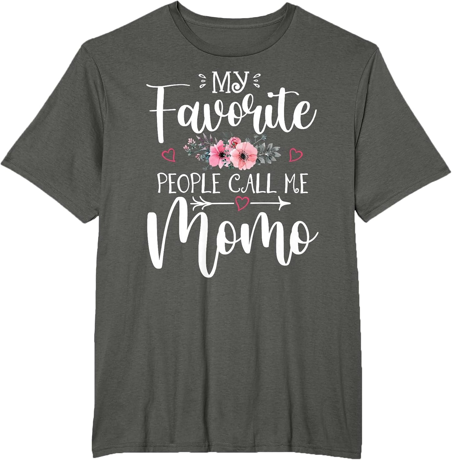 My Favorite People Call Me Momo Funny Floral Mother's Day