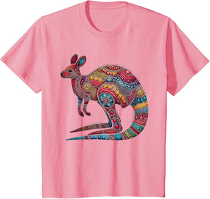 Australian Aboriginal Kangaroo Funny Animal Lover Australia