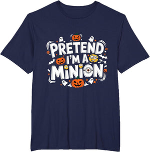 Pretend I'm A Minion Costume Party Funny Halloween Minion