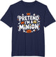 Pretend I'm A Minion Costume Party Funny Halloween Minion