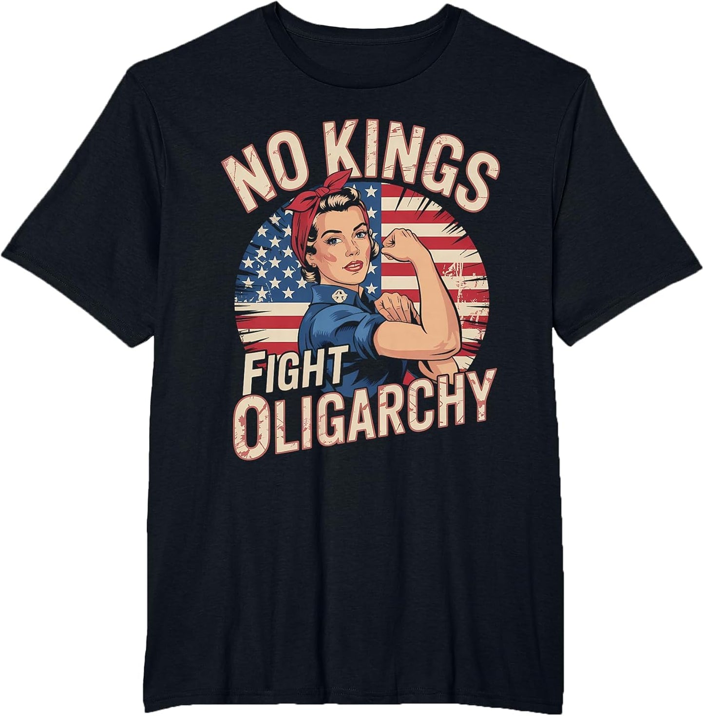 No Kings T Shirt Fight Oligarchy No Kings in America Women