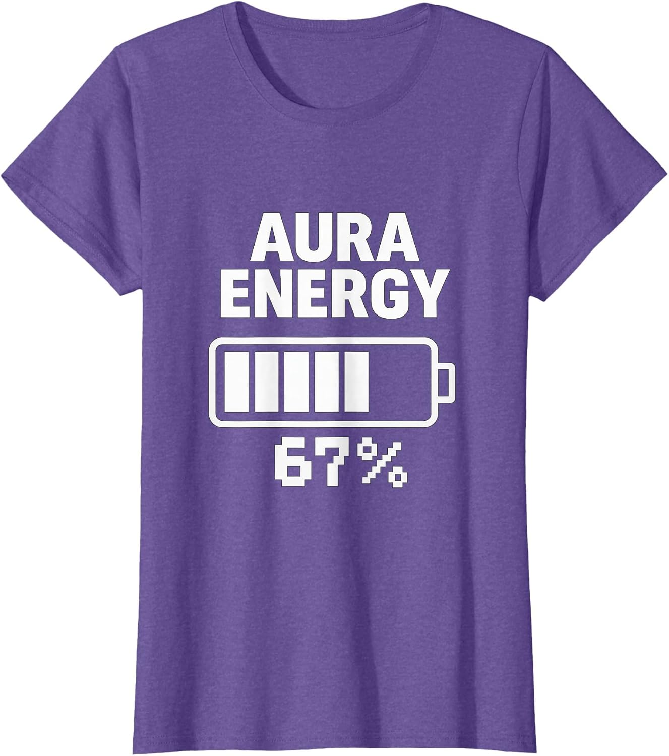 Aura Energy Six Seven Level Funny Gen Z Brainrot Teen Humor