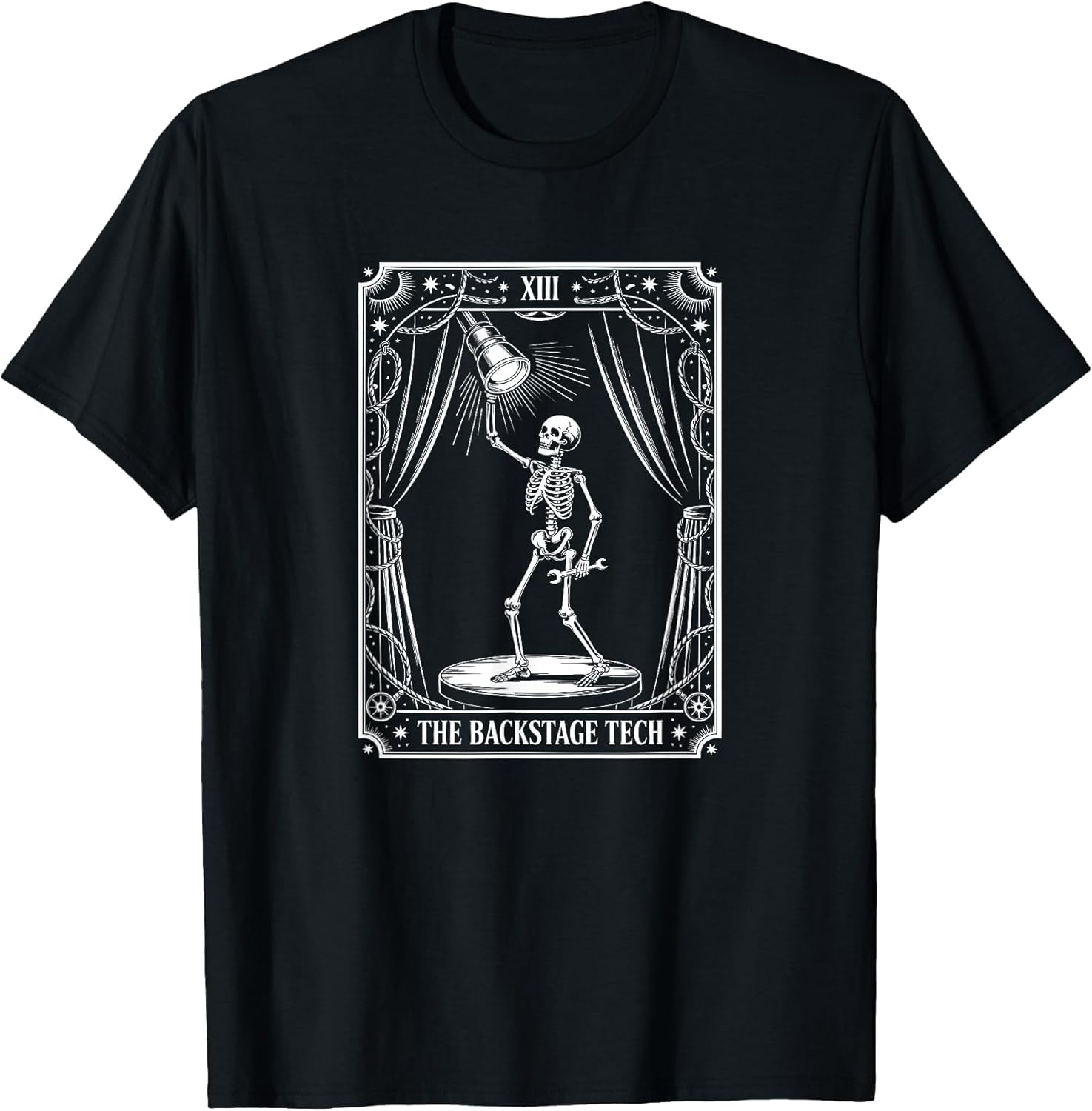 The Backstage Tech Tarot Card, Stage Crew