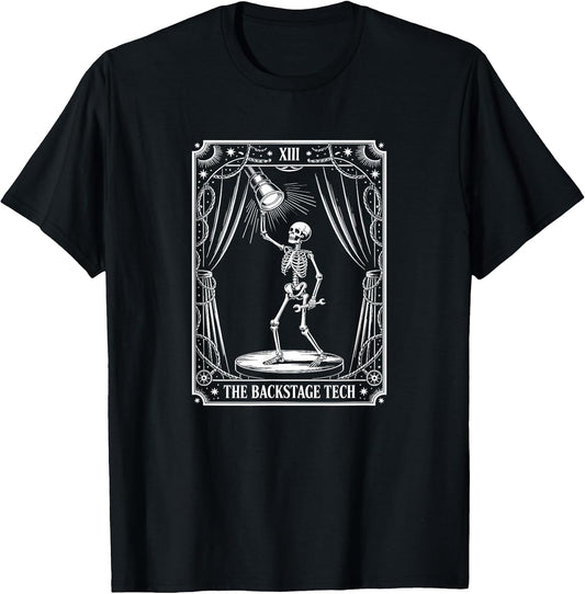 The Backstage Tech Tarot Card, Stage Crew