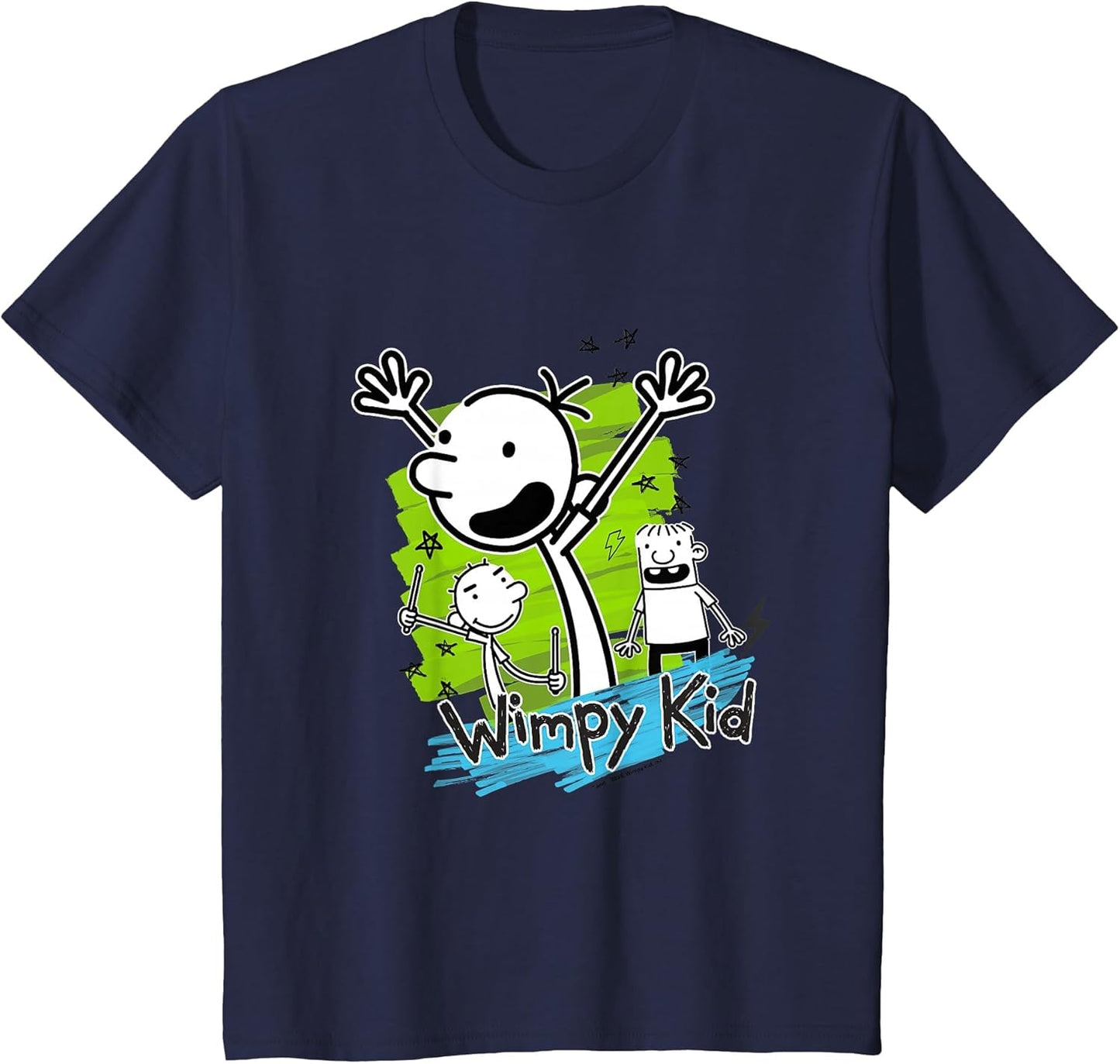 Diary of a Wimpy Kid Greg Stars Doodle