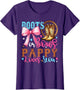 Boots or Bows Pappy Loves You Gender Reveal Party
