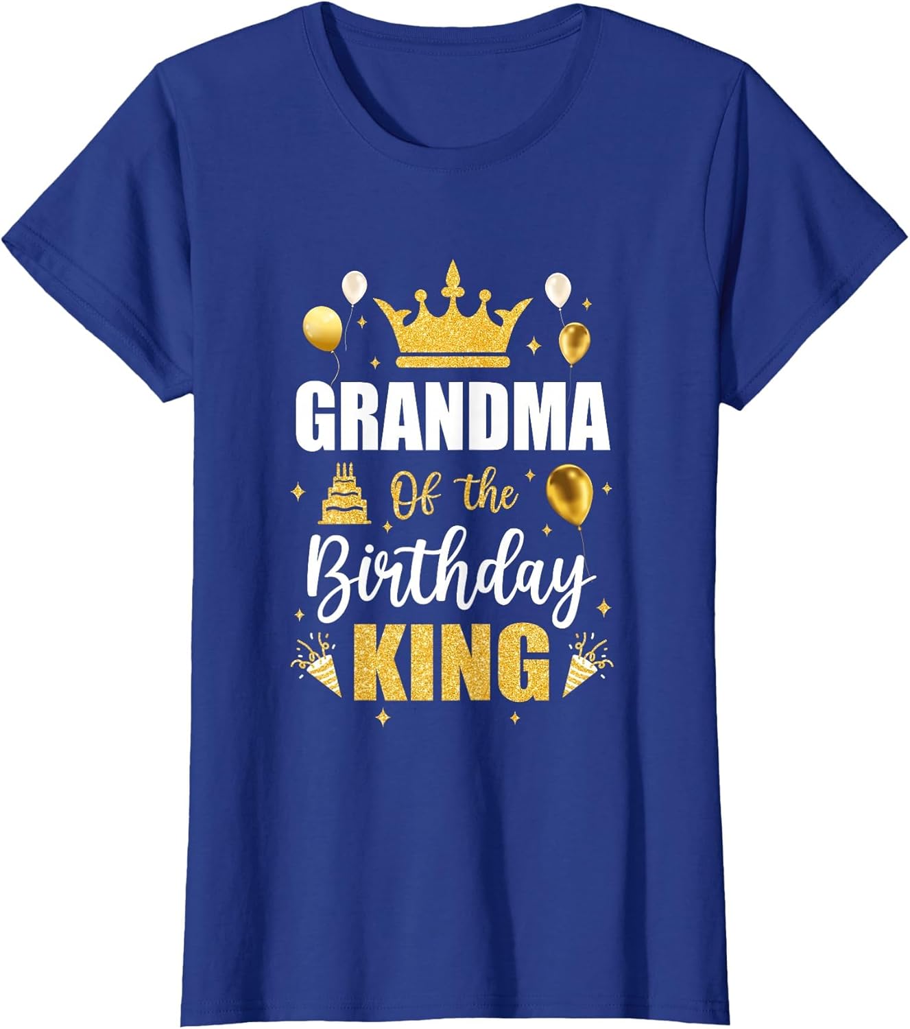 Grandma of The Birthday King Boys Men Bday Party