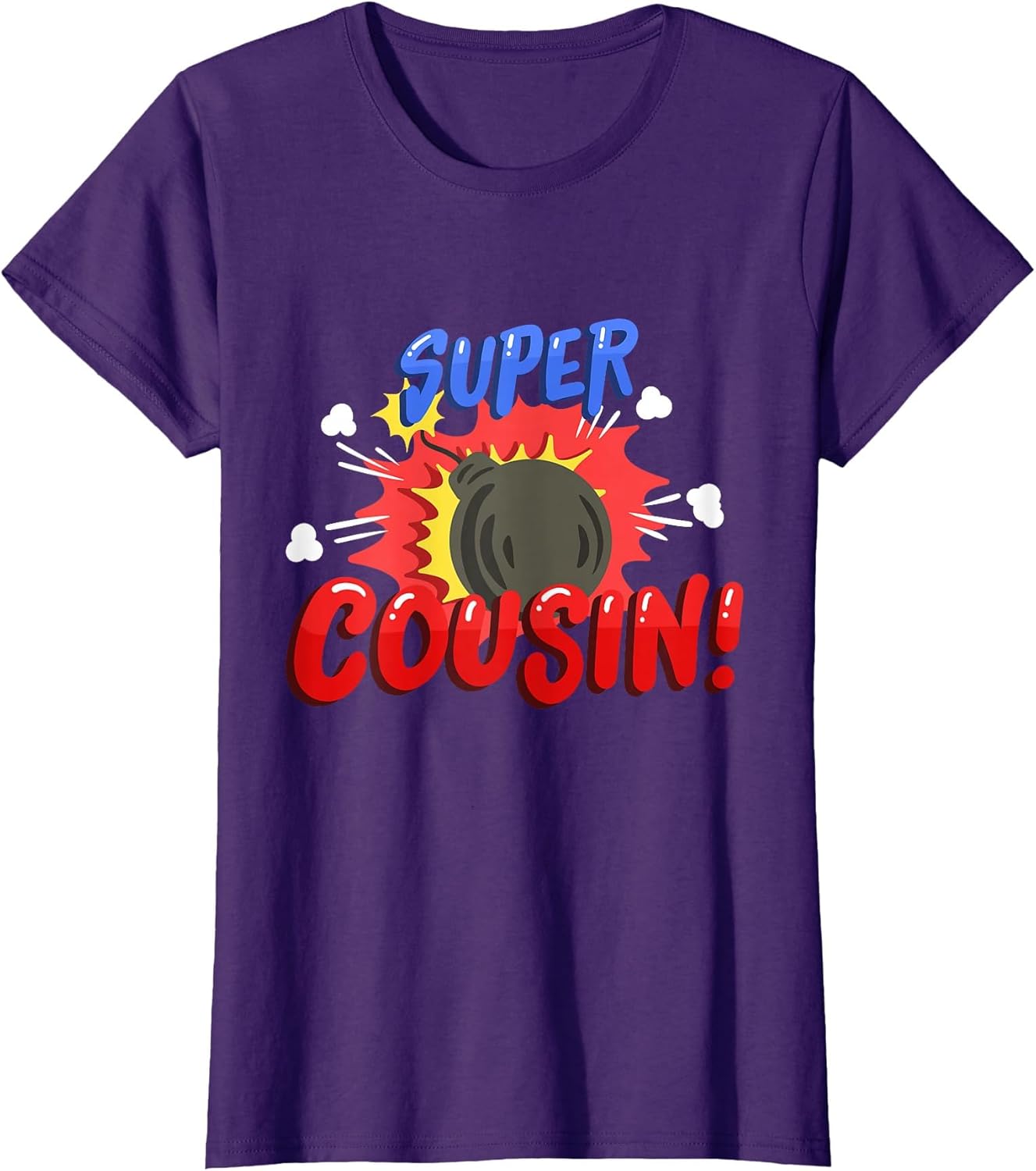 Cousin Superhero Comic Birthday Party Family Matching