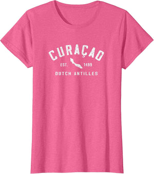 Vintage Curacao Souvenir Cruise Vacation Kids