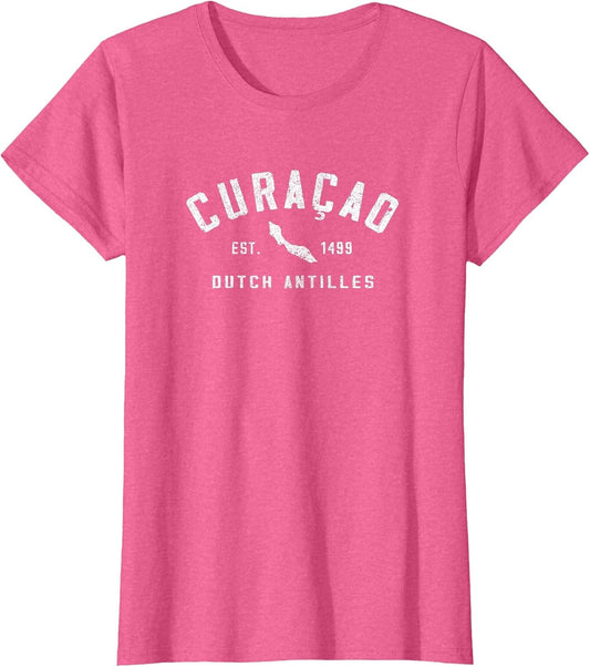 Vintage Curacao Souvenir Cruise Vacation Kids