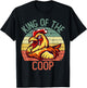 Hard Daddy Shirts Chicken King of The Coop