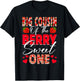 Big Cousin of The Berry Sweet One 1st Birthday Strawberry