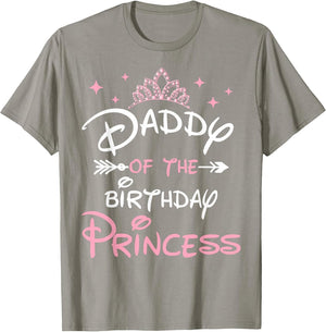 Daddy of The Birthday Princess Toddler Kid Girl Family Dad