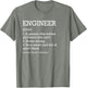 Engineer Definition Personalized Funny Engineering