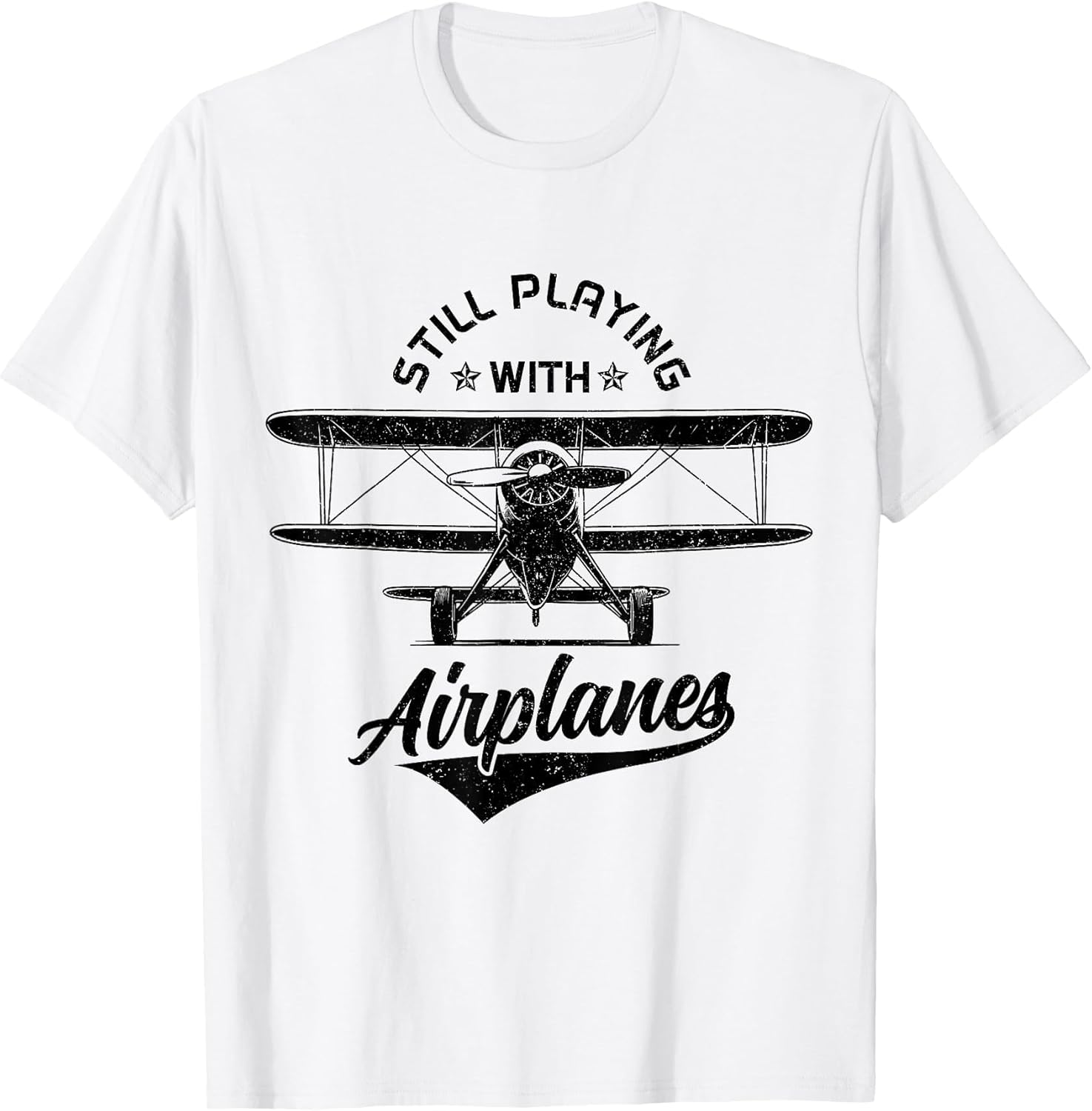 Pilot Still Playing with Airplanes Aviation Funny Pilot