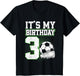Kids 3 Year Old Soccer Boy Its My 3rd Birthday Soccer Ball