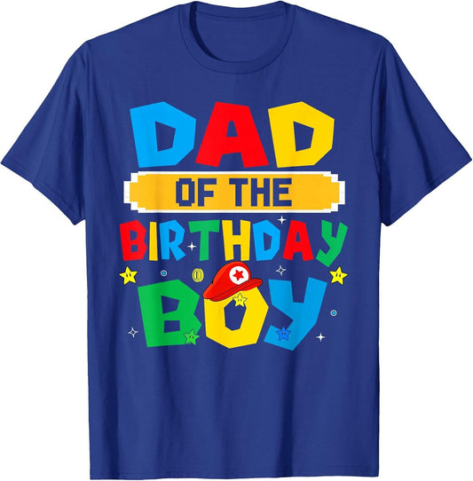 Dad of The Birthday Boy Game Video Gaming Matching Family