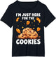 I'm Just Here for The Cookies Funny Chocolate Chip Cookie
