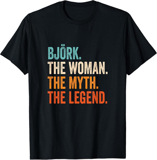 Björk The Woman The Myth The Legend First Name Björk