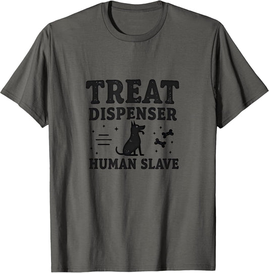 Treat Dispenser Human Slave Funny Dog Design