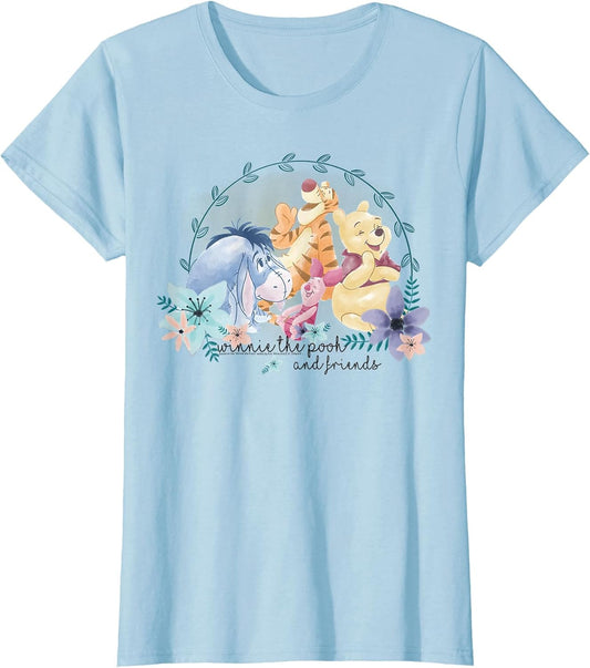 Disney Winnie The Pooh Spring Floral Group