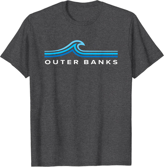 Outer Banks NC Waves Vintage Girls Boys Souvenir