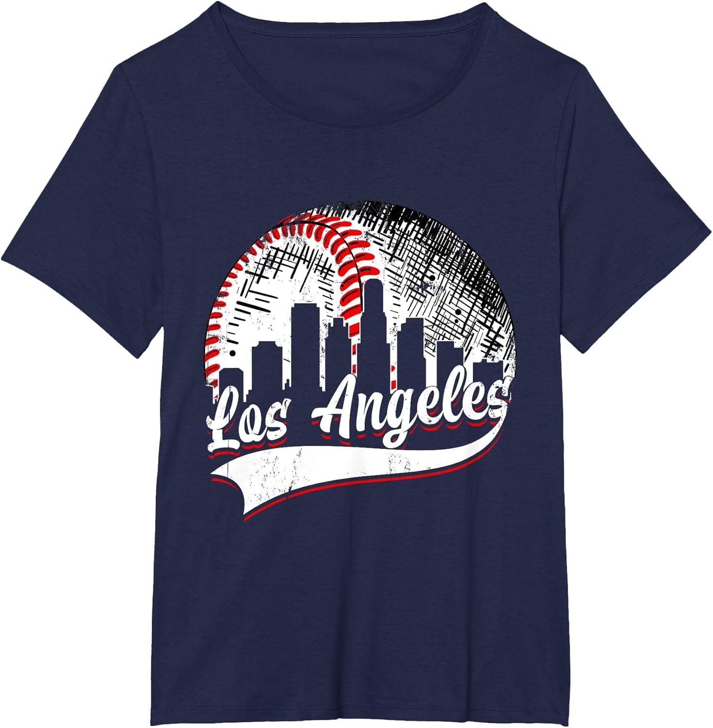 Vintage Los Angeles Baseball Lover Men Women Game Day