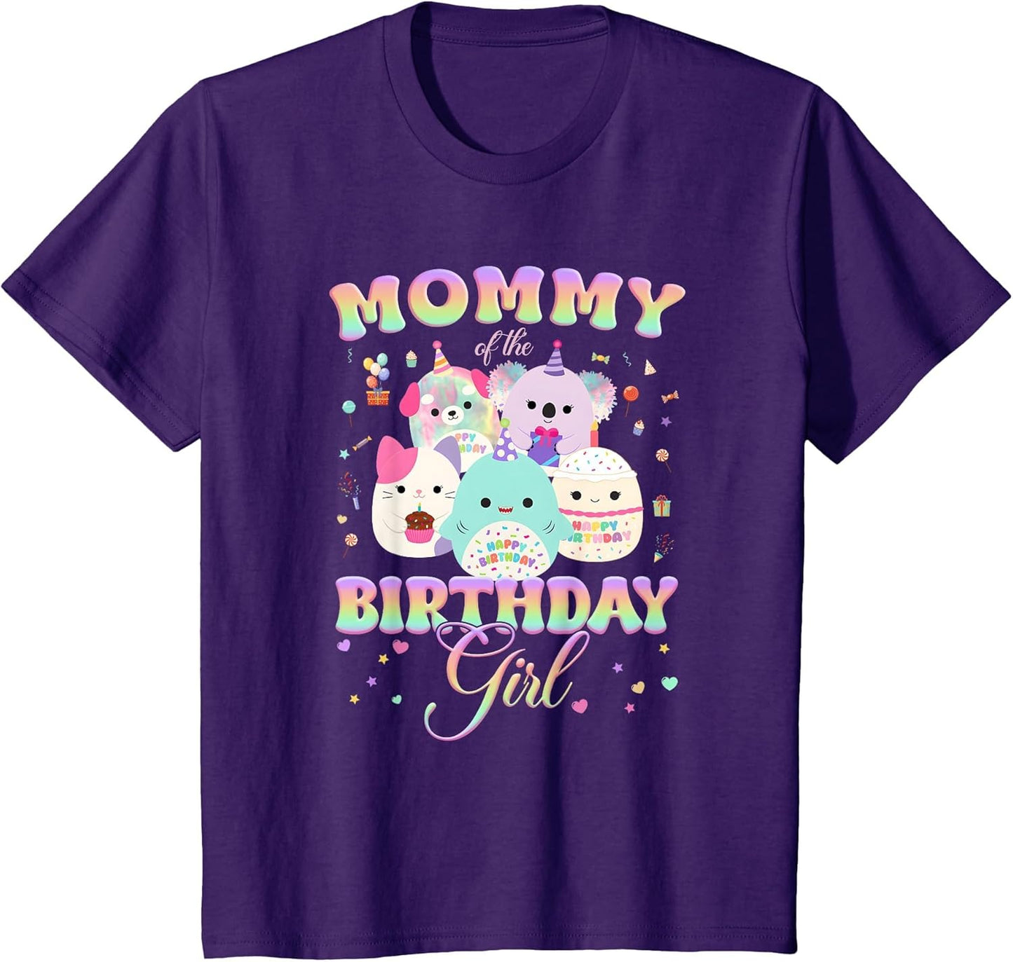 Birthday Family Squish Squad Mommy of The Birthday Girl