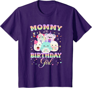 Birthday Family Squish Squad Mommy of The Birthday Girl