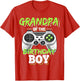 Grandpa of The Birthday Boy Matching Video Game Birthday