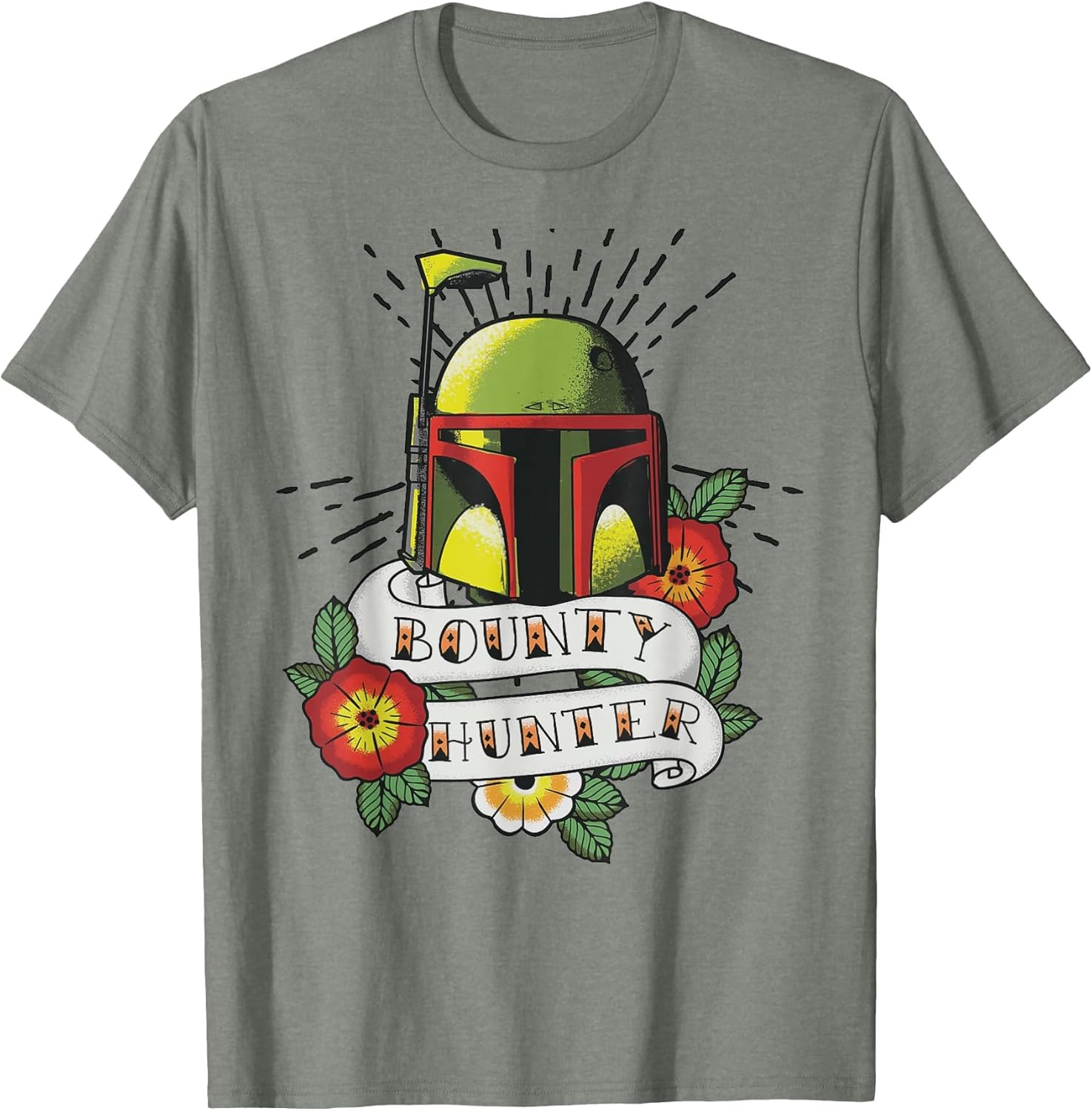 Star Wars Boba Fett Bounty Hunter Tattoo Art