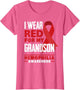I Wear Red for My Grandson Hemophilia Awareness