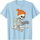 Funny Halloween Skeleton Gamer Video Games Boys Gaming