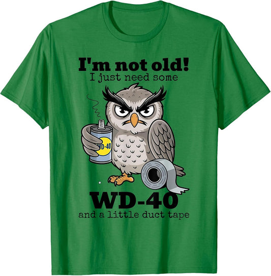 I'm Not Old I Just Need Some and A Little Turtle Tape Owl