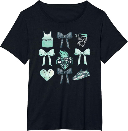 WNBA New York Liberty Bow Grid