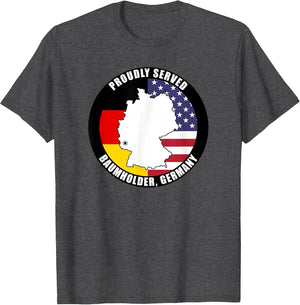 Proudly Served Baumholder Germany Military Veteran Army Vet