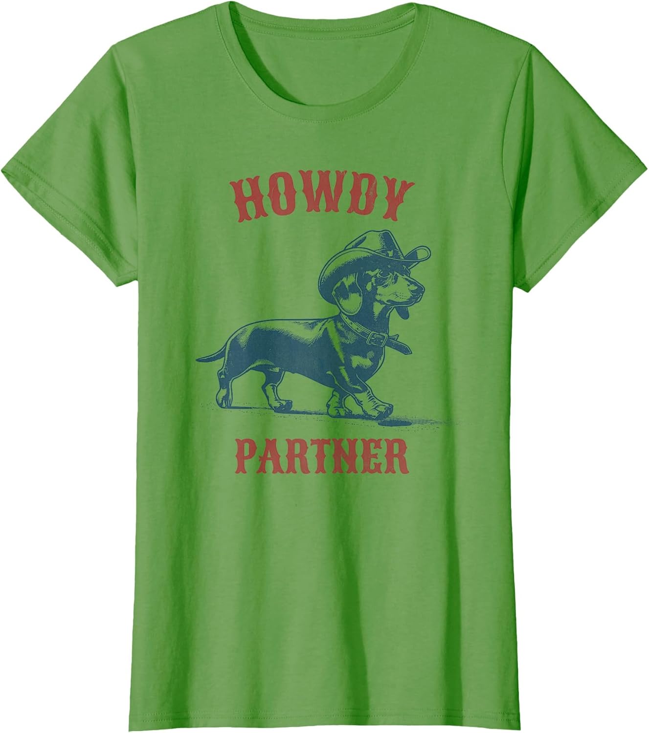 Howdy Partner - Ready for Rodeo - Cowboy Weenie Dachshund