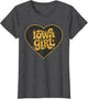 Retro Iowa Girl Heart Throwback Iowa Girls
