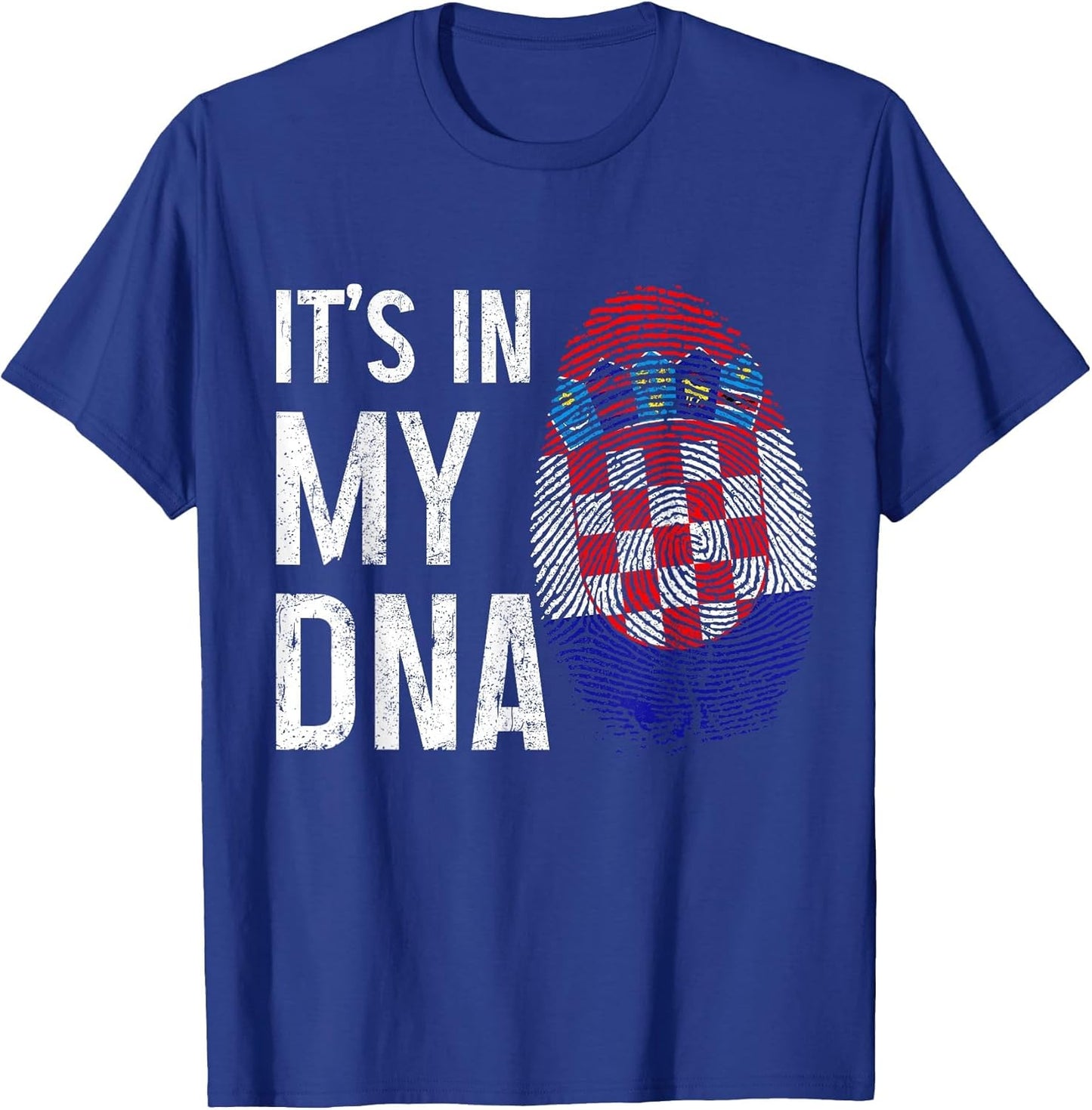 Croatia It's in My DNA Croatian Flag Pride Heritage