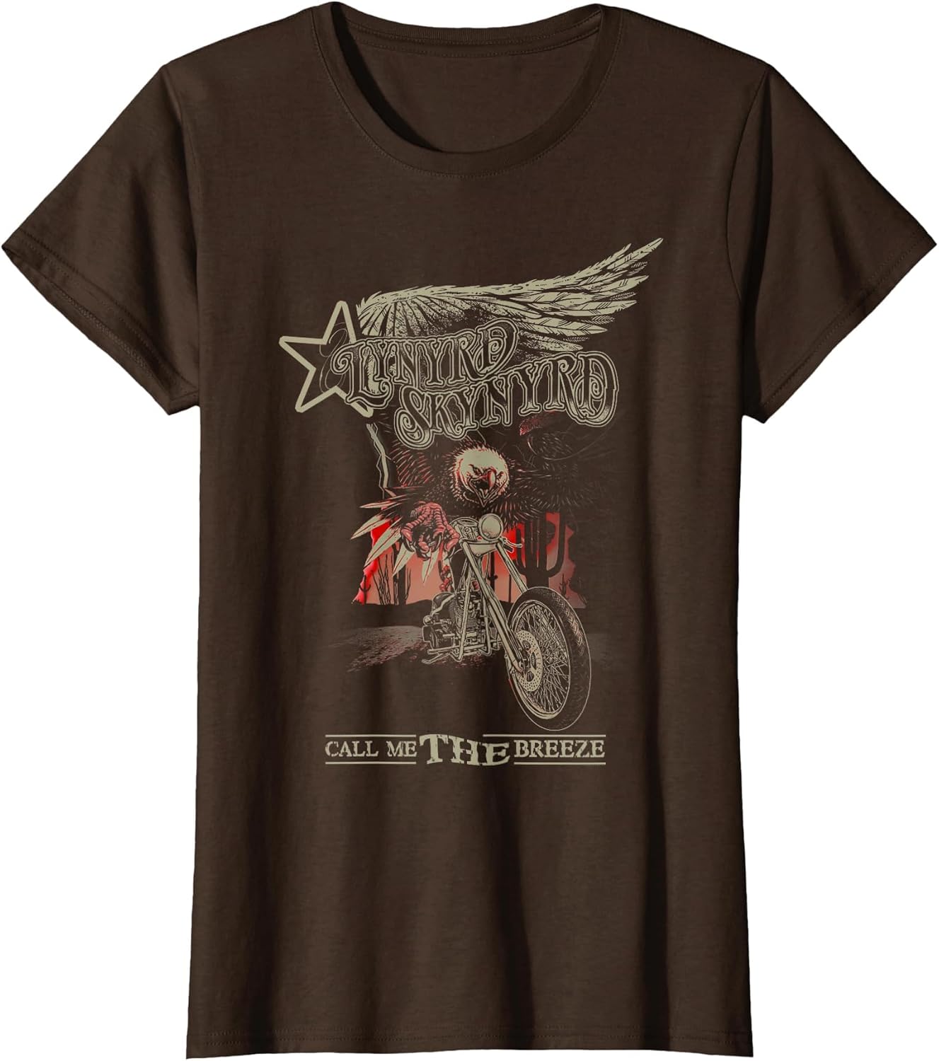 Lynyrd Skynyrd Call Me Breeze Biker Eagle Classic Retro Rock