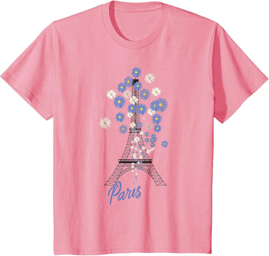 Paris Eiffel Tower France Love Parisian Home Flowers