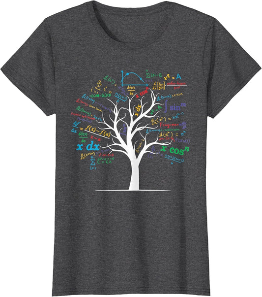 Funny AP Calculus Algebra Tree Math Teacher Nerd Geek