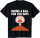 100 Days of School Basketball Boys Kids 100th Day of School