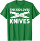 Cute Knife Design for Kids Boys Knife Collector Collection