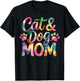 Cat & Dog Mom Funny Mama Mothers Day Tie Dye
