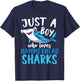 Predator Hammerhead Shark Ocean Animal Lover Boys Hammerhead
