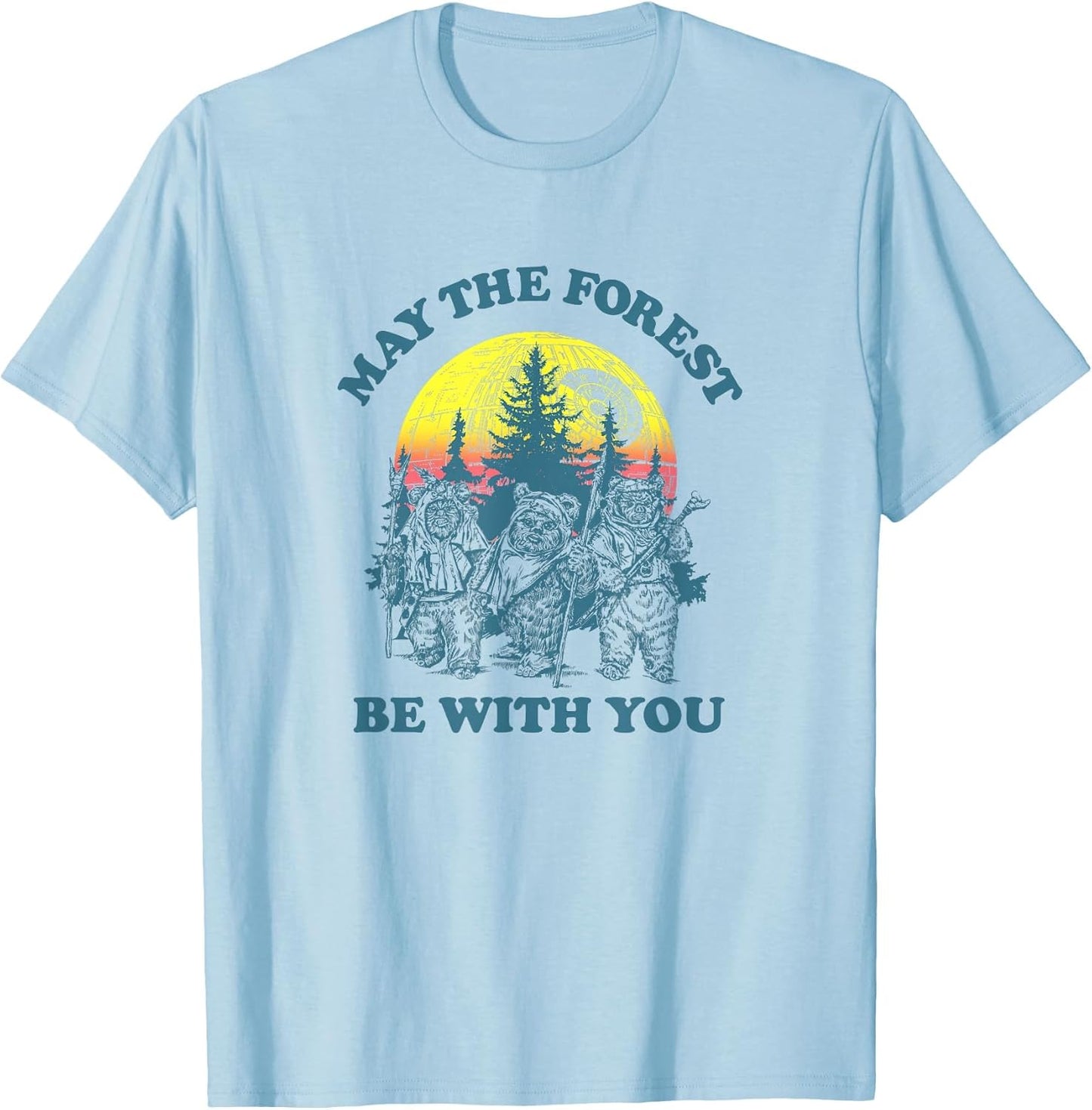 Star Wars Ewok Sunset May The Forest Be With You Earth Day