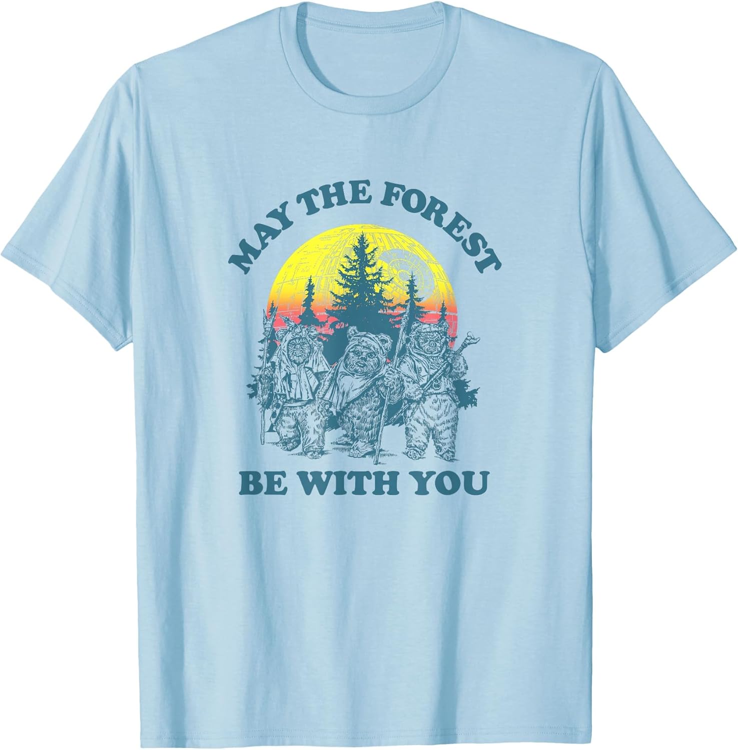 Star Wars Ewok Sunset May The Forest Be With You Earth Day