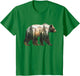 Bear Forest Mountains Trees Nature Sunset Outdoor Graphic